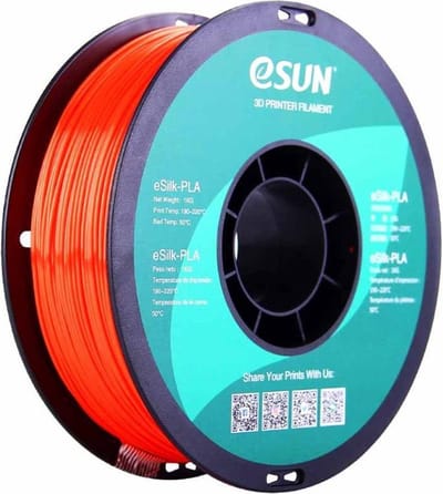 eSun eSilk-PLA Jacinth - 1 kg - 1.75 mm - 3D printer en 3D pen filament