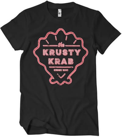 Spongebob The Krusty K-rab, sinds 1999 – T-shirt, zwart
