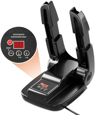 Zyrex® Schoenendroger - Schoenendroger electrische - Schoenendrogers - Zwart - ‎27cm x 9cm x 18cm