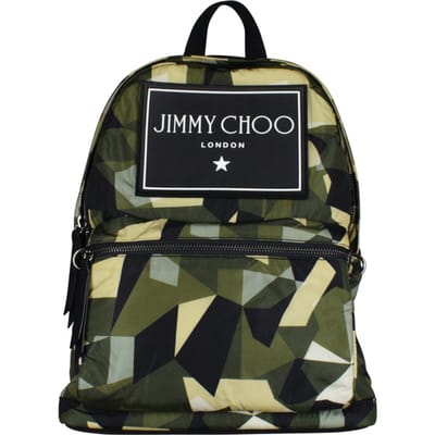 Jimmy Choo Wilmer Rugzak Groen