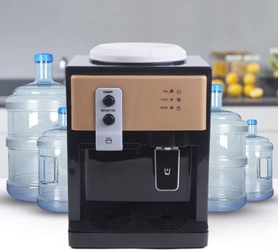Waterdispenser - Warm Koud - Drinken Tappen - Automatische Temperatuur - 18.9 Liter - Zwart