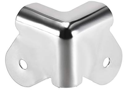Speaker Hoekbeschermers - Kastrand Bescherming - Apparatuur Beveiligen - Set van 4 stuks - 40 gram - Zilver
