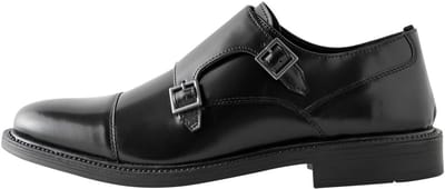 Next - Heren - Dubbele Monk-schoenen - Zwart