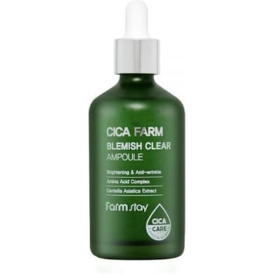 Farmstay Cica Farm Ampoule Éclaircissante Apaisante Anti-Imperfections 100ml