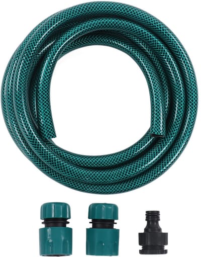 LIVIA HOME- Tuinslang 3 Meter - Flexibele Tuinslang - Duurzaam PVC - Irrigatiepijp - Waterpijp voor Tuin - Bestand tegen Hitte - Tuinpijp