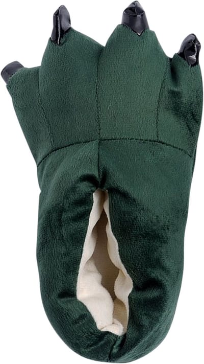 Dino Sloffen Groen - Maat 33-37 Comfortabele Dieren Pantoffels - SnugSquad - Kinderen & Volwassen - Unisex - Geschikt voor schoenmaat 33 t/m 37