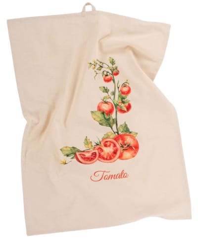 Tiseco - Theedoek VIVA - SET/3 - katoen - tomaat - 50x70 cm