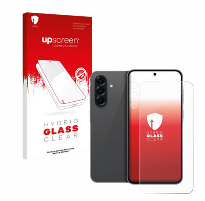 upscreen - Screenprotector voor Samsung Galaxy A56 5G Enterprise Edition (Voor+Camera) - Folie Beschermfolie Beschermglas transparant