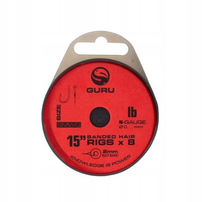 Guru Super MWG Kant-Haken 0,19 mm 38 cm - 8 stuks