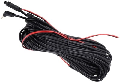 SnelShoppen - 2.5mm naar 4Pin Dashcam Kabel 6m, Achteruitrijcamera & Dashcam Verlengkabel, Auto Camera, Carplay Scherm, Achteruitkijkspiegel, Verlengd