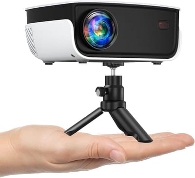 Mini Beamer voor Thuisbioscoop 1080P Ondersteuning 240 inch Beeld - Draagbare Videoprojector