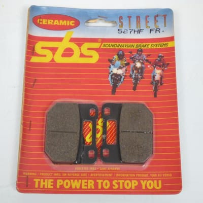 Plaquette de frein SBS pour Moto Suzuki 125 RG gamma 1986 à 1990 AVG / Frein arrière à tambour / UCG/UCH/UJ/UAJ/BUJ NF12B Neuf