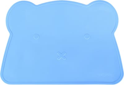 Sproudsy Placemat Teddy Bear – Kraamcadeau – Kinderservies - Baby - Baby Blue