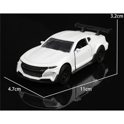(Ensaché) 1:Figurine de Voiture Camaro à Tirer Échelle 38 en Alliage, Jouet de Collection, Jouet pour Enfants