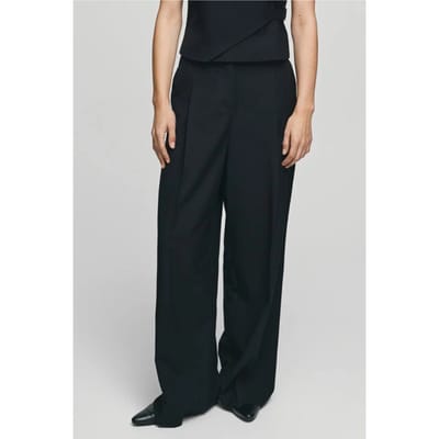 MSCH Copenhagen Mschmachella Hw Pants Broeken Dames - Zwart - Maat L