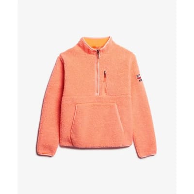Superdry Outdoor Half Zip Fleece Sweater Dames - Maat 5XL
