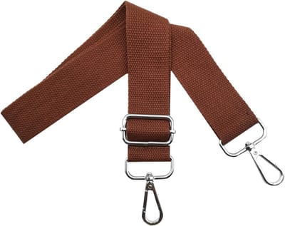 Verstelbare Schouderband voor Handtassen - Brede 3.8 cm Draagriem met Zilveren Karabijnhaak - Ideaal voor Dameshandtassen en Accessoires