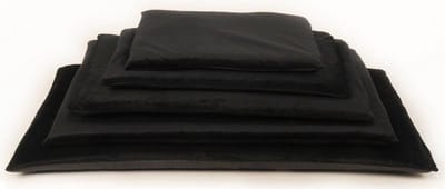 Comfort benchkussen bonfire zwart 50x35