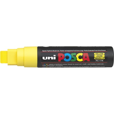 Paintmarker Uni POSCA PC17K extra breed rechthoek gl