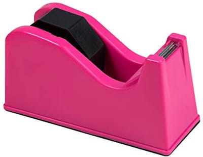 Desktop Tape Dispenser met Antislip Gewichten voor 1" en 3" Kern