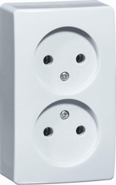Honeywell Peha opbouw Wandcontactdoos standaard (WCD schakelmateriaal) - 00425021 - E2WJA