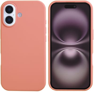 Rixus Soft TPU Phone Case With MagSafe For iPhone 17 Pink