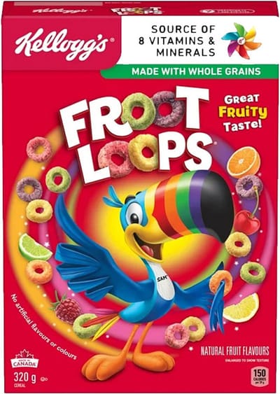 Kellogg's Froot Loops (12 x 320g)