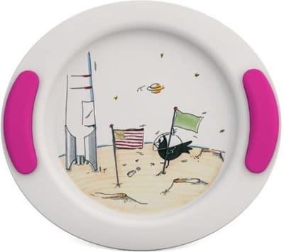 Kinderbord Ruimtevaart - Roze