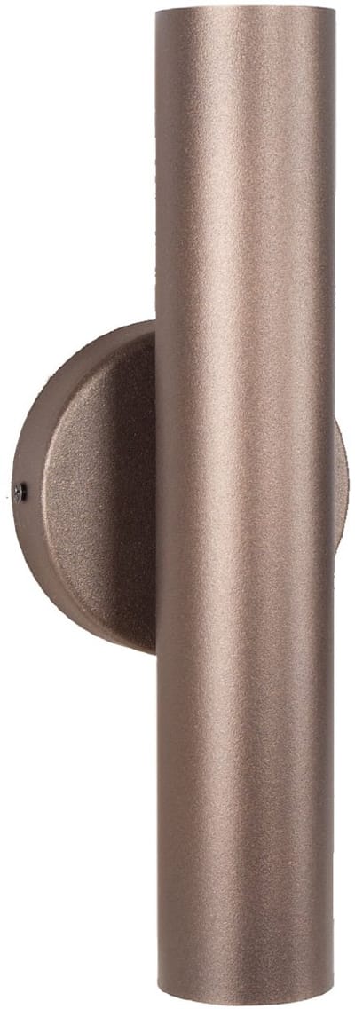 Wandlamp | 5,5 cm | Genua cacao | 2 lichts | GU10 | bruin | metaal | moderne verlichting