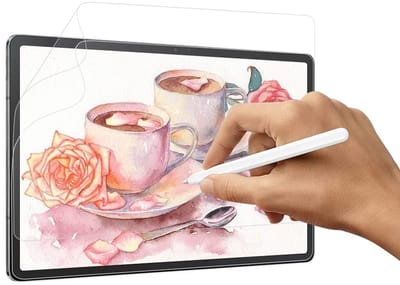 Dailygoods- Beschermfolie Matte - 2 Stuks - Geschikt voor Samsung Galaxy Tab S10 Plus/S9 Plus/S8 Plus - 12,4 Inch - Echte Schrijfervaring - Voor Tekenen en Notities - Paper Screen Protector