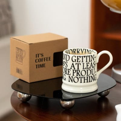 Franse Retro Kop Hoge Waarde Koffiekop Creatieve Mok Ins Niche Design Sense Meisjes Keramische Waterbeker 410ML