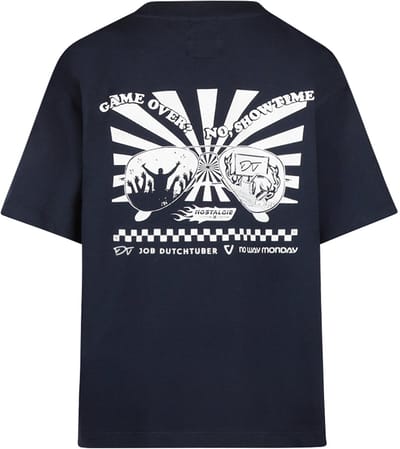 No Way Monday Dressblues Fitloos T-shirt