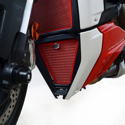 Motorfiets radiatorbescherming R&G Racing Ducati Streetfighter V4