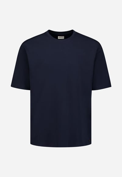 Interlock T-shirt met ronde hals