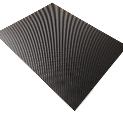 cncarbonfiber 3mmx300x400mm 100% Carbon Fiber Sheet Laminaat Plaat Panel 3 K Twill Matte Finish