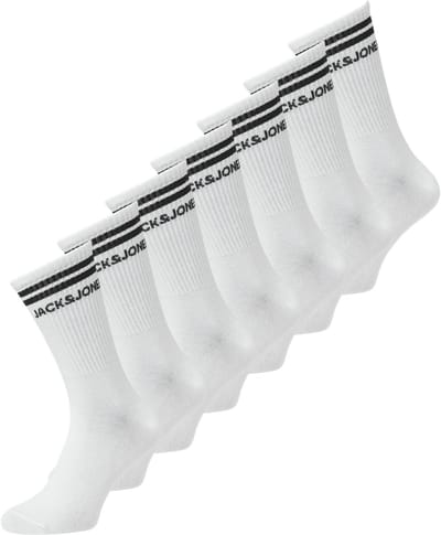 JACK&JONES ADDITIONALS - JACOLLIE STATEMENT 7 PACK SOCK Heren Sokken