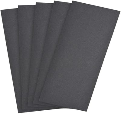 Dailygoods- Schuurpapier 500 Korrel - Schuurpapier Set 5 Stuks - Waterbestendig - Siliciumcarbide - 9 x 3,6 Inch - Hoge Efficiëntie - Schuurvel