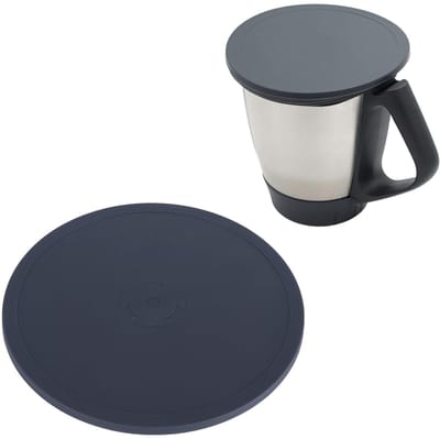 Dailygoods- Mengkom Deksel Waterdicht - Siliconen Deksels - Rekbaar - Hoge Temperatuurbestendigheid - Duurzaam - Geschikt voor TM31 TM5 TM6