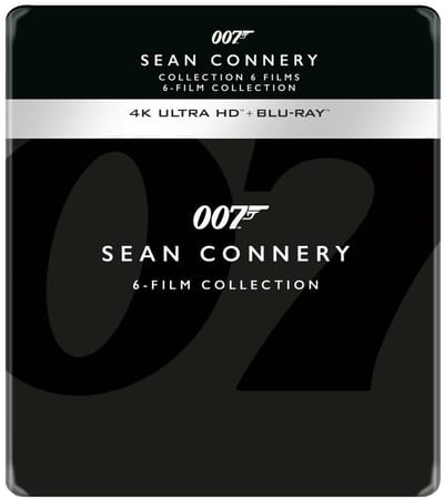 James Bond - Sean Connery Collection (4K Ultra HD Blu-ray) (Steelbook)