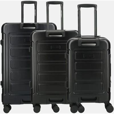 Enrico Benetti Aspen 3-delig kofferset 76 cm black