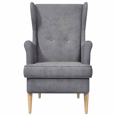 vidaXL - Fauteuil - Lichtgrijs - ARES