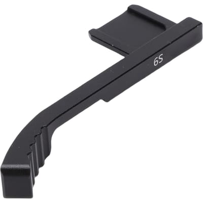 Poignée pouce avec cache griffe froide Compatible avec   Appareil photo S9 Alliage d'aluminium Repose-pouce Poignée à main Accessoire pour appareil photo