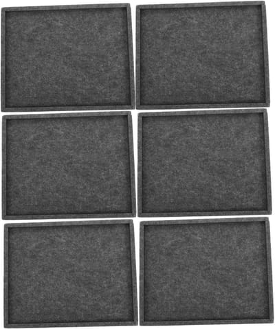 Puzzel Sorteerbakken - Puzzel Organizers - Puzzelstukjes Sorteren - Stapelbaar Ontwerp - 6 Stuks - Donkergrijs