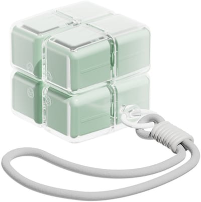 Medicijndoos - Medicijndoosje 7 dagen - Week pillendoos - Draagbare pillendoos voor op reis - Gemakkelijk te openen - 8 vakjes - Voor het bewaren van vitamines en medicijnen - Groen