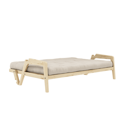 Karup Grab Slaapbank - 747 Beige - 101ClearLacquered