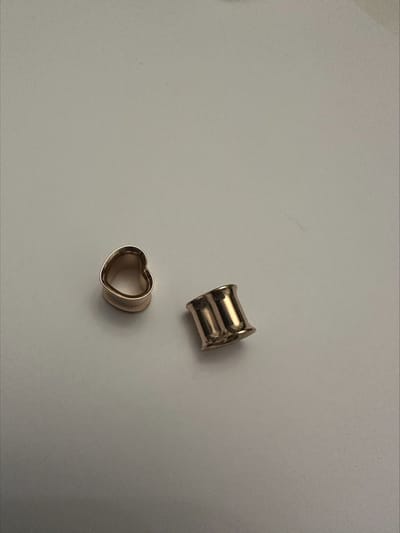 Piercing ear plug hart zilverkleurig | Make up | Parfum | Moederdag | Verjaardagscadeau| Cadeautje| Valentijnsdag| Kado | sieraden | vaderdag | oorbellen | oorsieraden