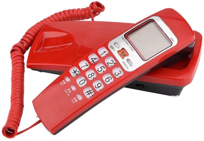 Dailygoods - Retro Koordgebonden Telefoon voor Thuis en Kantoor