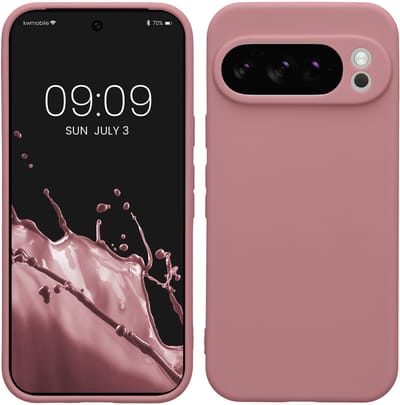 kwmobile telefoonhoesje geschikt voor Google Pixel 10 Pro - Hoesje voor smartphone - Precisie camera uitsnede - In mat oudroze
