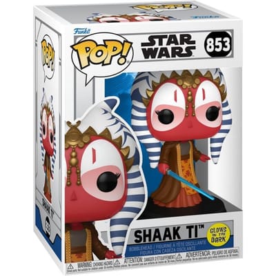 Star Wars Ahsoka - Shaak Ti (Glow-in-the-dark) vinylfiguur 853 Unisex Funko Pop! - Neutraal - Standard