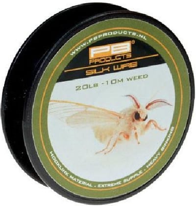PB Products - Silk Wire - Soepel Onderlijn Materiaal - 10 meter - Silt